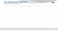 Desktop Screenshot of behaviortherapyct.com
